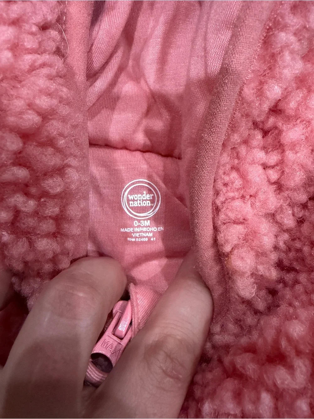 wonder nation plush sherpa